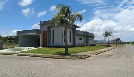 Casa em condomínio fechado com 3 quartos à venda na Estrada Geral, 59, Alto Arroio, Imbituba, 163 m2 por R$ 985.000