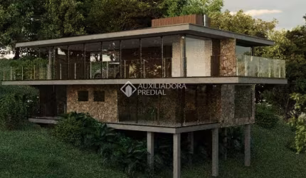 Terreno em condomínio fechado à venda na Augusto Germano Wilke, 10108, Praia da Silveira, Garopaba, 847 m2 por R$ 800.000