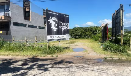 Terreno à venda na Porto Novo, 58, Praia do Rosa, Imbituba, 477 m2 por R$ 750.000