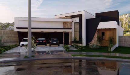 Casa à venda em Votorantim, Morros, com 3 quartos, com 184 m², Condomínio SunLake Residencial