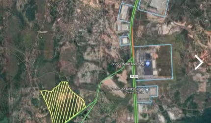 Terreno para venda tem 441000 metros quadrados em Parafuso - Camaçari - BA