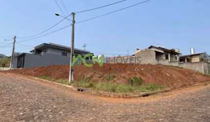 Terreno com 357,50m², em esquina, no bairro Bela Vista, Estância Velha
