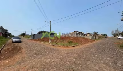 Terreno com 687,50m², em esquina, no bairro Bela Vista, Estância Velha