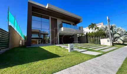 Alphaville Fortaleza, Casa nova e moderna, 481,00m², Cararu, Eusébio/CE