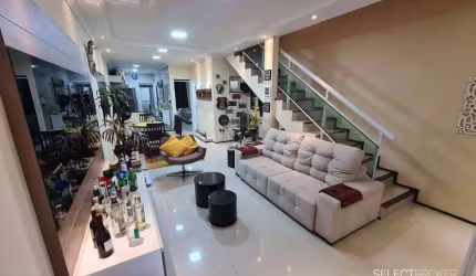 Casa, 122,74m², 3 quartos, com ou sem Porteira Fechada Papicu, Fortaleza/CE