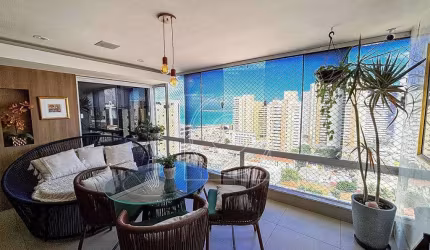 Ed. Thomé Pereira, 100% Reformado, 178,90m², 3 suítes, Vista Mar, Praia de Iracema, Fortaleza/CE