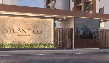 Atlântico Condominio CLube, Apartamento, 48.95m¹ e 49,65m² (com opção de garden), 2 quartos, Pria do Futuro II, Fortaleza/CE.