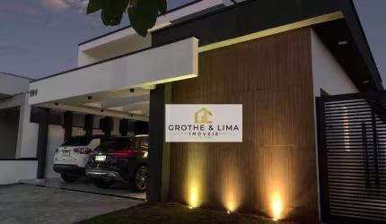 Casa com 3 dormitórios à venda, 145 m² por R$ 980.000,00 - Condomínio Cataguá Way Norte - Taubaté/SP