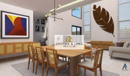 Sobrado com 4 suítes e elevador  à venda, 378 m² por R$ 4.600.000 - Jardim do Golfe - São José dos Campos/SP