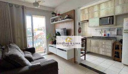 Apartamento com 2 dormitórios à venda, 50 m²- Parque Residencial Flamboyant - São José dos Campos/SP