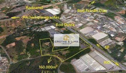 Área à venda, 160000 m² por R$ 58.000.000,00 - Nova Arujá - Arujá/SP