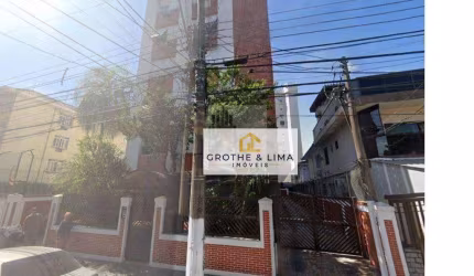 Apartamento com 2 dormitórios à venda, 80 m² por R$ 583.000,00 - Gonzaga - Santos/SP