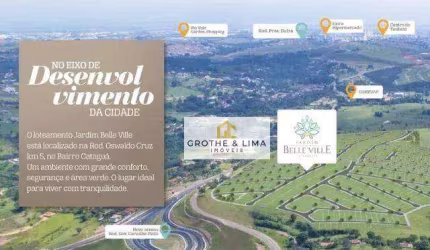Terreno à venda, 301 m² por R$ 155.000,00 - Loteamento Jardim Belle Ville - Taubaté/SP