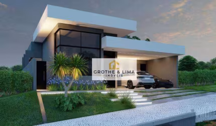 Casa com 3 dormitórios à venda, 150 m² por R$ 1.100.000 - Condomínio Terras do Vale - Caçapava/SP