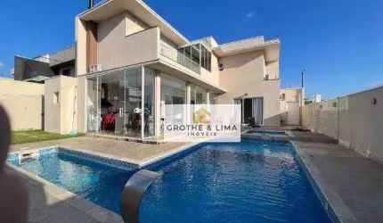 Sobrado com 3 dormitórios, 320 m² - venda por R$ 2.500.000,00 ou aluguel por R$ 19.840,00/mês - Condomínio Residencial Monaco - São José dos Campos/SP