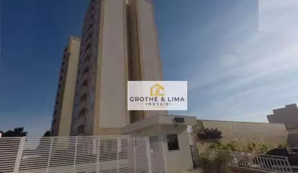 Apartamento com 2 dormitórios, sendo 1 suíte,  à venda, 65 m² por R$ 371.000 - Vila São José - Taubaté/SP