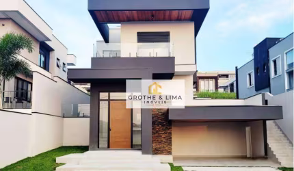 Sobrado com 4 dormitórios à venda, 339 m² por R$ 2.900.000,00 - Condomínio Residencial Jaguary - São José dos Campos/SP