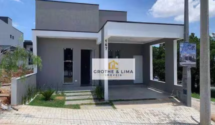 Casa com 3 dormitórios à venda, 102 m² por R$ 495.000,00 - Condomínio Recanto Tropical - Taubaté/SP
