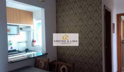 Apartamento com 2 dormitórios à venda, 58 m² por R$ 259.000,00 - Granja Daniel - Taubaté/SP