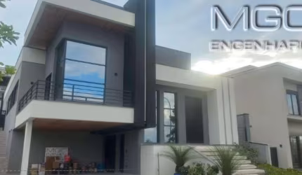 CASA À VENDA NO CONDOMÍNIO ALPHAVILLE COM 290m².
