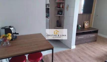 Apartamento com 2 dormitórios à venda, 48 m² por R$ 215.000,00 - Campos Elíseos - Taubaté/SP