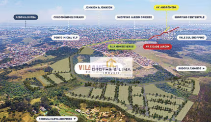 Terreno à venda, 200 m² por R$ 205.000,00 - Vila Das Flores - São José dos Campos/SP
