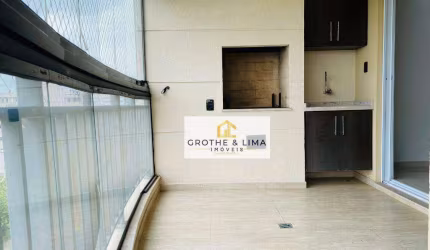 Lindo Apartamento bem amplo! Com área de lazer completa! com 3 dormitórios, sendo 1 suíte à venda, 120 m² por R$ 670.000 - Vila Costa - Taubaté/SP