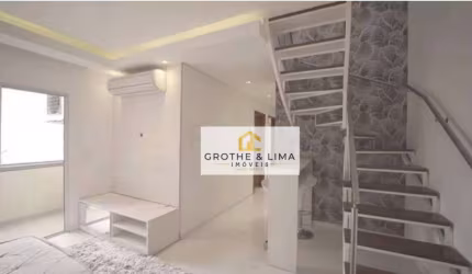 Apartamento Duplex com 3 dormitórios à venda, 154 m² por R$ 750.000,00 - Lavadouro de Areia - Taubaté/SP