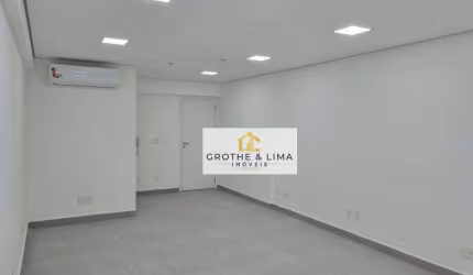 Sala para alugar, 36 m² por R$ 2.810,00/mês - Parque Residencial Aquarius - São José dos Campos/SP