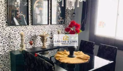 Apartamento com 2 dormitórios à venda, 60 m² por R$ 270.000,00 - Parque São Luís - Taubaté/SP