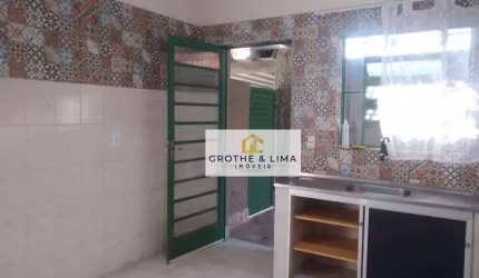 Casa com 2 dormitórios para alugar, 80 m² por R$ 1.360,00/mês - Parque Paduan - Taubaté/SP
