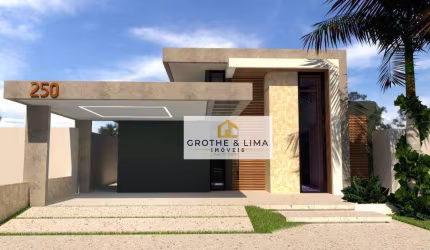 Oportunidade Casa Térrea com 4 dormitórios à venda, 175 m² por R$ 1.250.000 - Campos Do Conde - Tremembé/SP