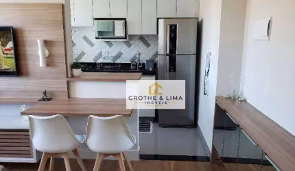 Apartamento á venda 2 dormitórios, AC: 46m² excelente local perto todo comércio, fácil acesso a Dutra e centro - Vila Iracema - São José dos Campos/SP