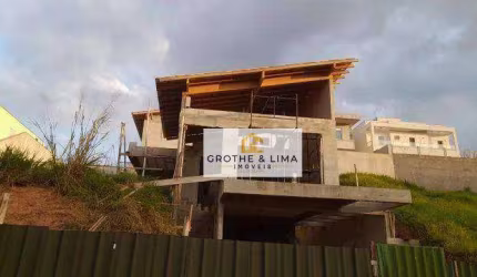 Sobrado á venda 3 dormitórios, suíte, 4 vg garagem,AC: 230 m² AT:378m² excelente local, fácil acesso Dutra- Condomínio Verana - São José dos Campos/SP