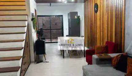 Sobrado com 2 dormitórios à venda, 90 m² por R$ 510.000 - Pontal de Santa Marina - Caraguatatuba/SP