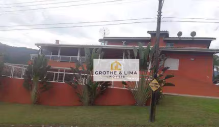 Casa TOP  (sobrado) condomínio fechado á venda Praia c/ 8 dorm. AC:550m² AT: 609m² excelente local, próximo rodovia e centro - Lagoinha - Ubatuba/SP