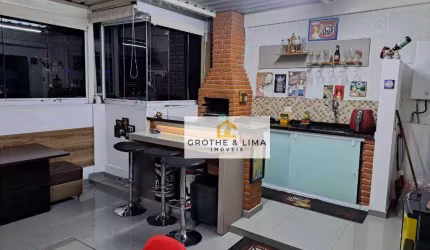 Apto Cobertura á venda 2 dorm, suíte, AC: 120m² local excelente perto de comércios, fácil acesso a Dutra e centro - Vila Nair - São José dos Campos/SP