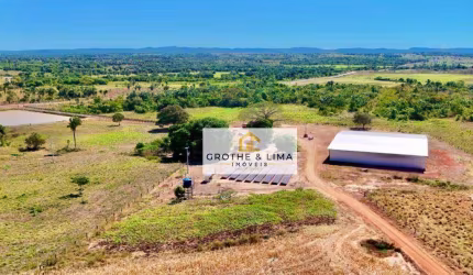 Fazenda à venda com 340 alqueires com 600 hectares em lavoura, 100% documentada a 58 km de Araguaína Tocantins