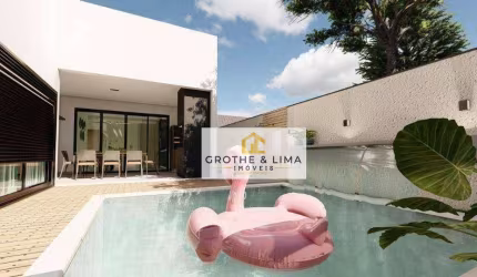 Casa térrea e cosntrução com 3 dormitórios, 1 suíteà venda, 135 m²- Condomínio Terras do Vale - Caçapava/SP