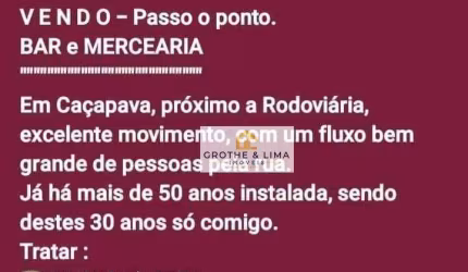Ponto à venda, 1 m² por R$ 75.000 - Vila Antônio Augusto Luiz - Caçapava/SP