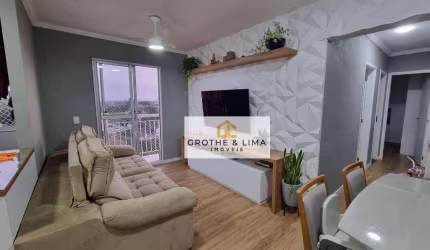 Apartamento com 2 dormitórios à venda, 50 m² por R$ 370.000 - Parque Residencial Flamboyant - São José dos Campos/SP