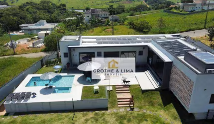 Casa Condomínio TOP - Nova, á venda, 4 dorm, suíte, AC: 357m² -AT: 1.250m² -  Um refugio dentro de SJC - Colinas Do Parahyba - São José dos Campos/SP