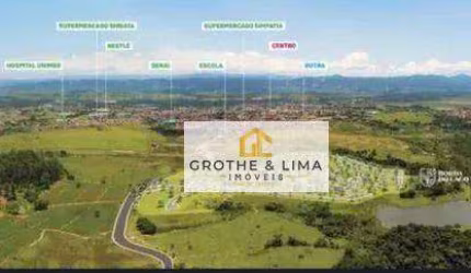 Terreno à venda, 320 m² por R$ 238.000,00 - Borda da Mata - Caçapava/SP