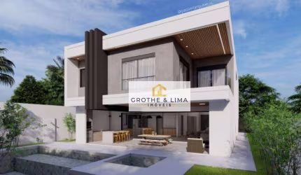 Sobrado com 4 dormitórios à venda, 430 m² por R$ 6.000.000,00 - Condomínio Residencial Alphaville II - São José dos Campos/SP