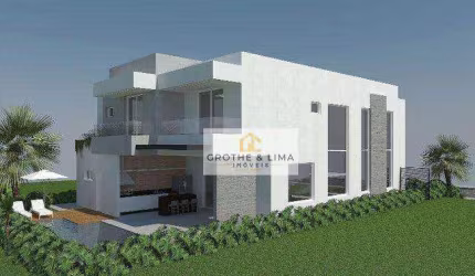Sobrado com 4 dormitórios à venda, 374 m² por R$ 3.340.000,00 - Condomínio Residencial Alphaville II - São José dos Campos/SP