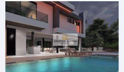 Rob - Casa com 4 dormitórios, Alto Padrão, Condomínio Fechado, São José dos Campos/SP (Em Construção)