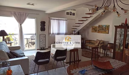 Cobertura à venda, 193 m² por R$ 1.380.000,00 - Jardim Aquarius - São José dos Campos/SP