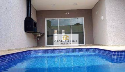 Casa com 3 dormitórios à venda, 98 m²- Village das Flores - Caçapava/SP