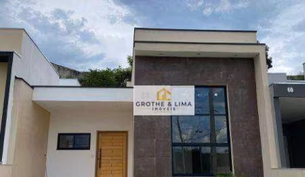 Novíssima casa térrea de 3 dormitórios, suite à venda, 130 m² - Condomínio Vila Romana - Pindamonhangaba/SP