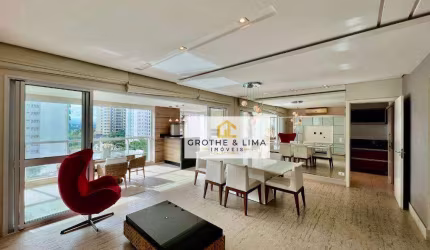 Central Park PORTEIRA FECHADA com 183 m², 4 suítes, 4 vagas